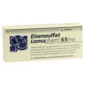 EISENSULFAT Lomapharm 65 mg überzogene Tab. 20 St.