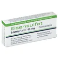 Eisensulfat Lomapharm 65 mg Tabl.ueberzogen