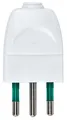 Vimar-Stecker 2P+E 10A weiß - 00230.B