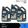Fuchs Titan Syn MC 10W-40 MB 229.3 RN VW API SN Motoröl 3x5 Liter = 15 Liter