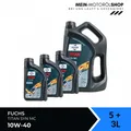 Fuchs Titan Syn MC 10W-40 MB 229.3 RN VW API SN Motoröl 5+3 Liter = 8 Liter