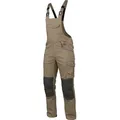 Würth MODYF Arbeitslatzhose Stretch X Handwerker Blaumann für Herren Flexibel, robust, komfortabel Herren Latzhose beige 110