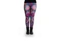 cosey Leggings Mandala Line Leggings (Einheitsgröße XS - L) (farbenfrohes Blumen-Design • figurbetonte Passform • schnelltrocknend, Einzelartikel)