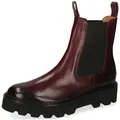 MELVIN & HAMILTON Leder-Chelsea-Boots "Sally 186" in Bordeaux - 37