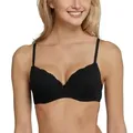 Schiesser BH Pure Cotton Underwire Bra Schwarz Baumwolle C 75 Damen