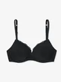 Schiesser Bügel-BH Damen Jersey schwarz, 75C 520698-0002-09314