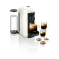 Nespresso Krups Vertuo Plus Kaffeekapselmaschine, automatische Kapselerkennung, Vertuo Maschine mit 1,1 l Wassertank, 5 Tassengrößen, weiß, XN9031