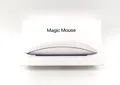 Apple Magic Mouse (2024) – USB-C Modell Multitouch, Wiederaufladbar, Weiß/Silber