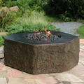 Elementi Gasfeuerstelle "Dukono" in Basalt-Optik