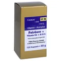Folsäure + Vitamin B6 + B12 Komplex N Kapseln 60 g