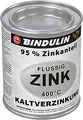 Bindulin Flüssig Zink Silber 95 Prozent Zinkanteil Metalldose 125ml