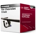 Anhängerkupplung abnehmbar für Chevrolet Cruze 04.2012-jetzt top