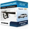AUTO HAK Anhängekupplung abnehmbar passend für Chevrolet Cruze 04.2012-jetzt neu