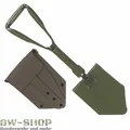BUNDESWEHR KLAPPSPATEN NEU BW SPATEN FELDSPATEN DREIFACHSPATEN MIT TASCHE OLIV