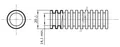 GEWISS Flexibles Installationsrohr, Wellrohr, M16 M20 M25 M32 M40 M50 M63, FK15