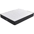 Yatas Taschenfederkernmatratze Spinal Support X-Sas Bamboo, Weiß, Dunkelgrau, Textil, H2, Füllung: Hohlfaser, rechteckig, 180x200 cm, Oeko-Tex® Standard 100, Made in Turkey, Ober- und Unterseite versteppt, für Hausstauballergiker geeignet, optimale Belüftung, atmungsaktiv, Sitzkantenverstärkung, schadstoffgeprüft, alternative Größen erhältlich, Partnermatratze, orthopädische Matratze, Schlafzimmer, Matratzen Shop, Matratzen, Taschenfederkernmatratzen