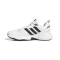 adidas Mens Strutter Running Shoe, Blanc Noir Rouge, 44 2/3 EU