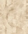 Rasch Tapeten Vliestapete (Grafisch) Creme goldene 10,05 m x 0,53 m Composition 554762