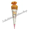 Roth 70 cm Schultüte rund mit Stoffverschluss Funny Fuchs Fox