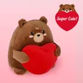 KUSCHELTIER PLÜSCHTIER TEDDYBÄR MIT HERZ SUPER CUTE VON LEGAMI NEU