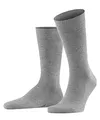 FALKE Herren Socken Sensitive London M So Baumwolle mit Komfortbund 1 Paar, Grau Light Grey Melange 3390, 43-46