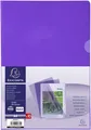 Exacompta 660505E 10er Pack PVC-Kunststoff Aktenhüllen. Für DIN A4 transparent g
