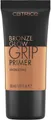 Catrice Primer Bronze Glow Grip Primer, Angereichert mit Hyaluronsäure für intensive Feuchtigkeitspflege