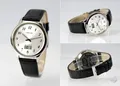 Elegante Herren Funkarmbanduhr (deutsches Funkwerk) Leder Armbanduhr 964.4716.00
