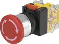 TRU Components LAS0-A3Y-11TS Not-Aus-Schalter 250 V/AC 5A 1 Öffner, 1 Schließer IP40 1St.
