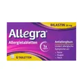 ALLEGRA Allergietabletten 20 mg Tabletten 6 St.