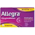 Allegra Allergietabletten - schnell bei Heuschnupfen & Allergien  6 St Tabletten