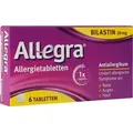 Allegra Allergietabletten 20 mg Tabletten 6 ST
