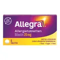 Allegra Allergietabletten | Schnell bei Heuschnupfen und ganzjährigen Allergien | Macht nicht müder* | Antihistaminikum