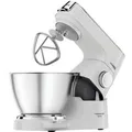 Titanium Chef Baker Küchenmaschine KVC65.001WH weiß, 1.200 Watt, integrierte Waage, Timer