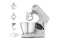 KENWOOD Küchenmaschine Titanium Chef Baker KVC65.001WH, 1200 W, 5 l Schüssel, weiß