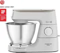 Kenwood Küchenmaschine KVC65.001WH Titanium Chef Baker | 1200W | 5L Edelstahlschüssel | integrierte Waage | weiß