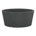Scheurich Pflanzgefäß 'C-Cone', stony black, ca. Ø 39 x H 18 cm