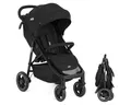 Joie Kinder-Buggy Litetrax - Shale, Sportwagen klein faltbar mit Liegeposition & Einhand-Faltung bis 22 kg