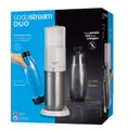 Duo Wassersprudler (Edelstahl, Weiß)