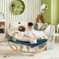 SoBuy Kinderhängematte mit Sicherheitsstopper Schaukelliege KMB16-J