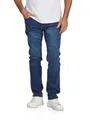 DENIMFY Jeans Herren Stretch Straight Fit DFMiro Jeanshose Baumwolle Denim Blau w36, Größe:36W / 34L, Farben:Dark Blue Denim (D212)
