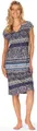 Ascafa Strandkleid Beach (Packung, 1-tlg., 1-teilig) Damen Strandkleid 100cm Sommerkleid Maritim Strandmode