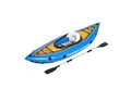 BESTWAY Kanu Kajak Einsitzer Cove Champion aufblasbar mit Paddel 275 x 81x45cm