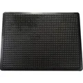 Floortex FR490120FBM Doortex anti-fatigue mat 90 x 120 cm ergonomische Gummimatte mit schwarzen Noppen, Anti-Ermüdung