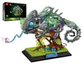 JMBricklayer Technik Chamäleon Baustine Sets, 70124 Tiere Klemmbausteine mit LED Licht, Creator Spielzeug Bausatz, Tiere Bauspielzeug für Erwachsene,Modellbausatz Geschenk ab 8-14 für Jungen