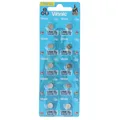 10er Set AG 4 Batterie, LR66, L626F, V376, V377 Knopfzelle LR626 Batterien, 1,5V