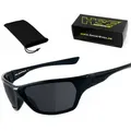 HSE - SportEyes Sportbrille HIGHSIDER, Steinschlagbeständig durch Kunststoff-Sicherheitsglas grau