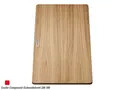 Blanco 230 700 Holz Schneidebrett Esche Schneidbrett Holzbrett Spüle Zubehör