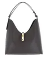 FURLA Goccia Hobo Bag M Schultertasche Tasche Urban Gray dunkelgrau Neu