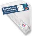Blumtal Milbenbezug Decke 200x220 cm - Allergiker Milbenbezug für Decken